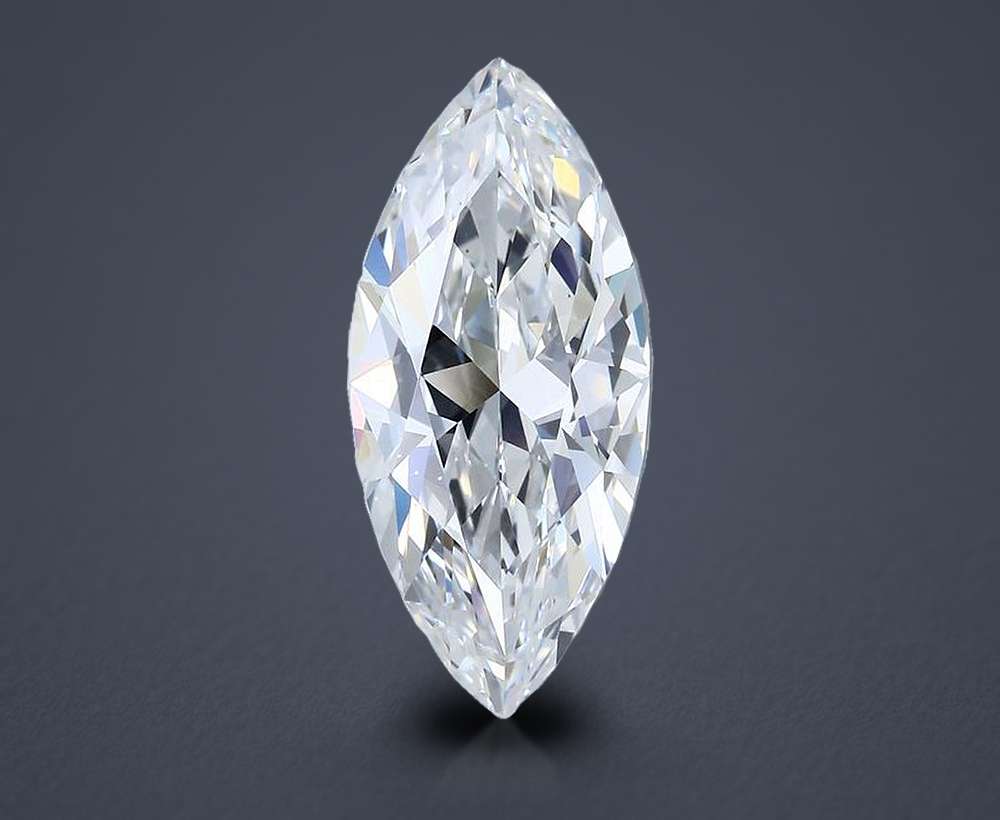 3.45ct D VS2 Very Good Cut Marquise Diamond