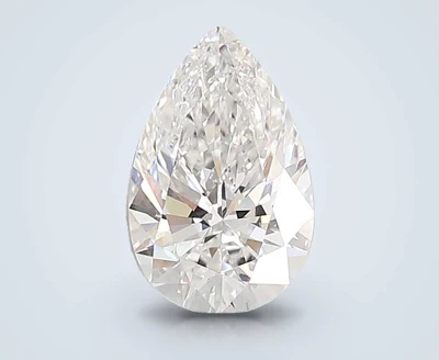 4.07ct E VS1 Rare Carat Ideal Cut Pear Lab Grown Diamond