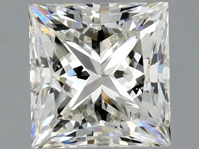 1.05ct J SI1 Very Good Cut Princess Diamond