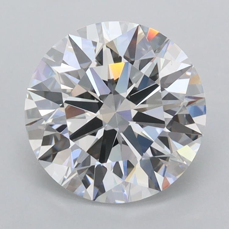 2.01ct D FL Rare Carat Ideal Cut Round Lab Grown Diamond