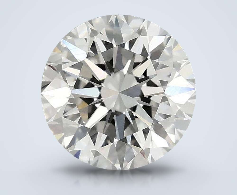 1.57ct F VS2 Excellent Cut Round Lab Grown Diamond