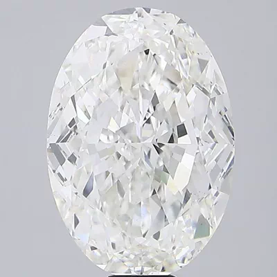 32.54ct G VS1 Good Cut Oval Lab Grown Diamond
