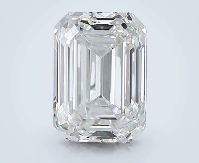 1.51ct F VS1 Rare Carat Ideal Cut Emerald Lab Grown Diamond