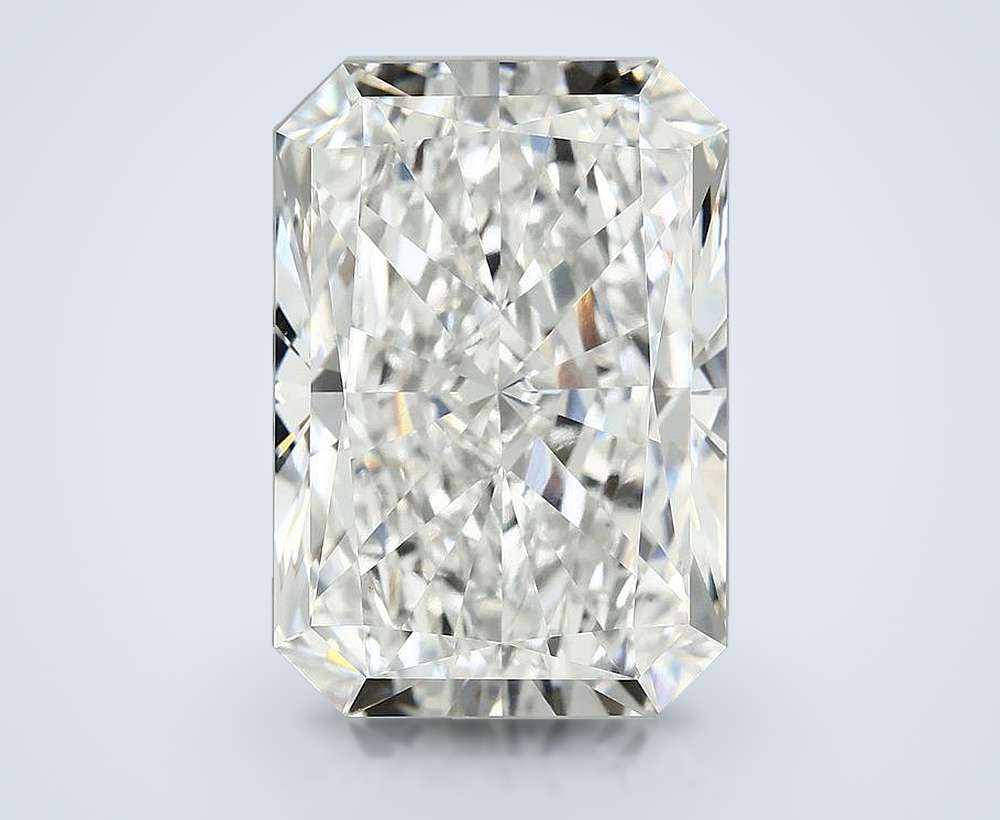 15.25ct F VS1 Rare Carat Ideal Cut Radiant Lab Grown Diamond