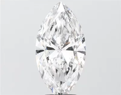 4.51ct F SI1 Rare Carat Ideal Cut Marquise Lab Grown Diamond