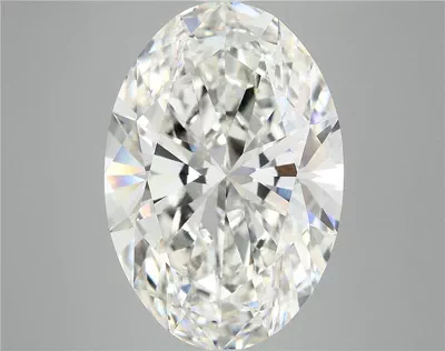 10.19ct G VVS2 Rare Carat Ideal Cut Oval Lab Grown Diamond