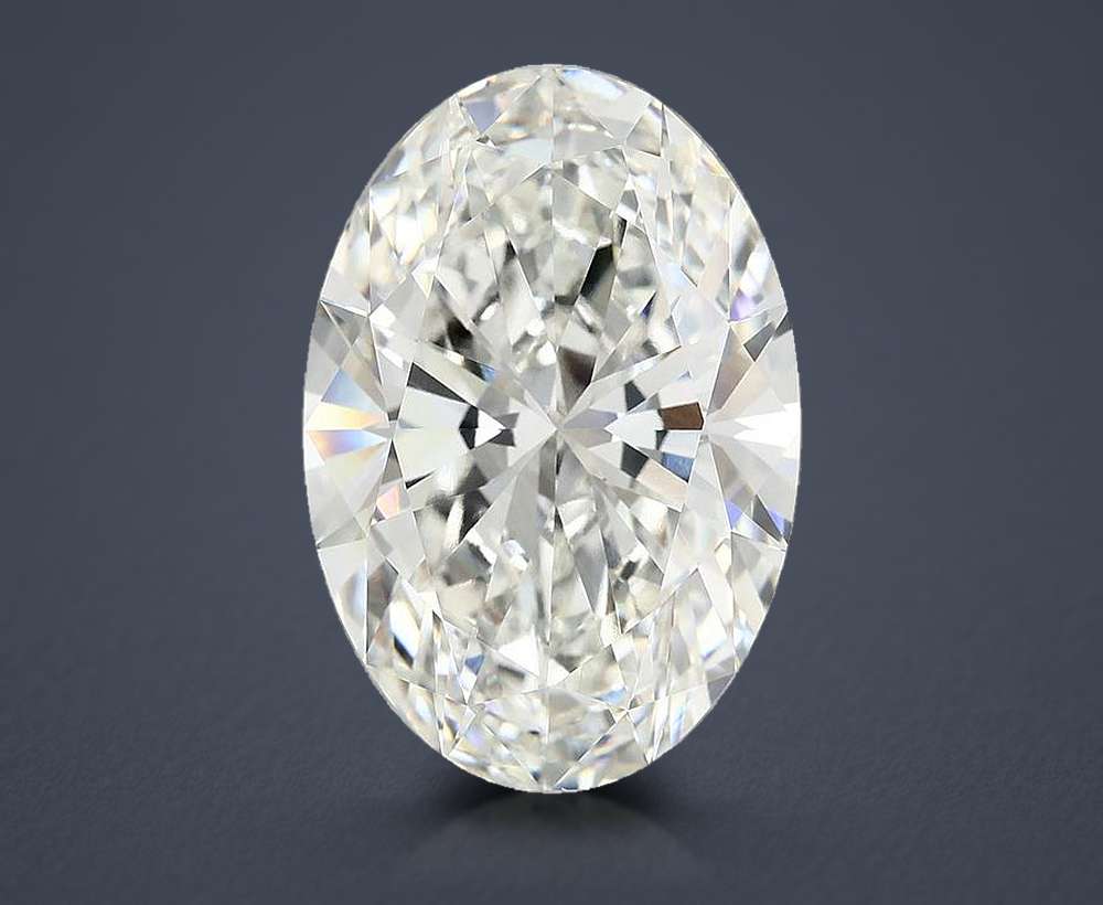 10.19ct G VVS2 Rare Carat Ideal Cut Oval Lab Grown Diamond
