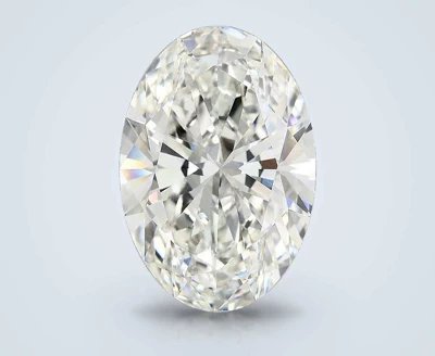 10.19ct G VVS2 Rare Carat Ideal Cut Oval Lab Grown Diamond