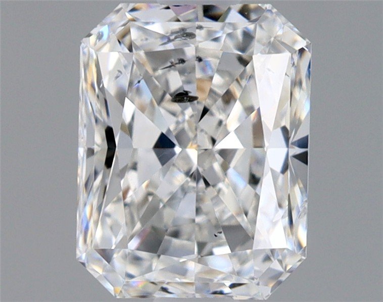 0.92ct F SI2 Rare Carat Ideal Cut Radiant Diamond