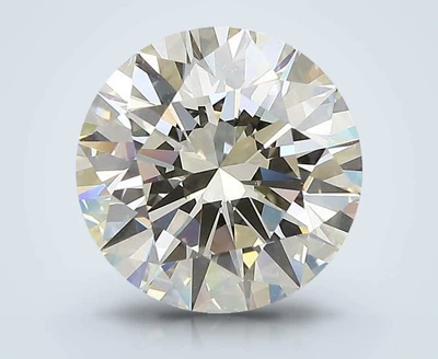 3.01ct K SI1 Rare Carat Ideal Cut Round Diamond