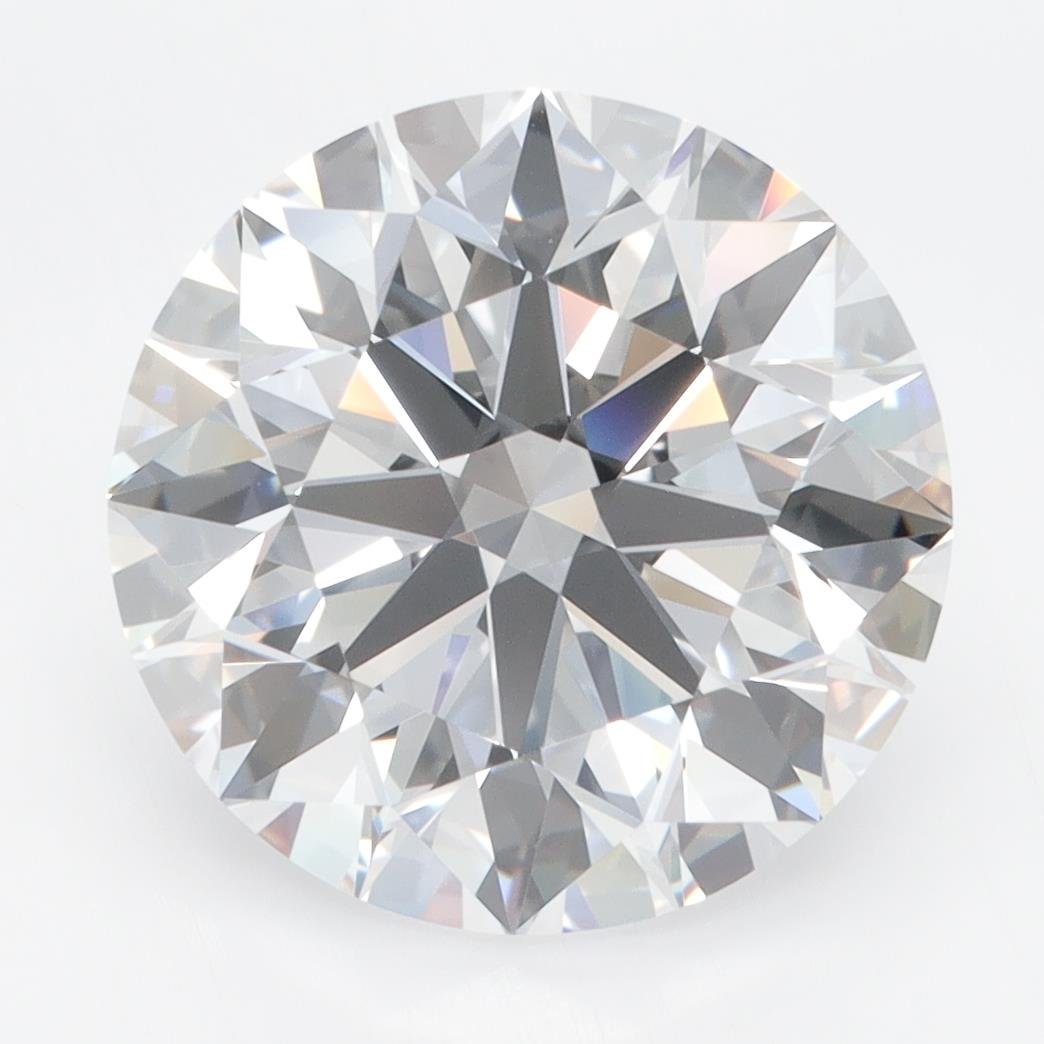 5.99ct D FL Rare Carat Ideal Cut Round Lab Grown Diamond