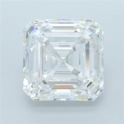 10.45ct E VS1 Rare Carat Ideal Cut Asscher Lab Grown Diamond