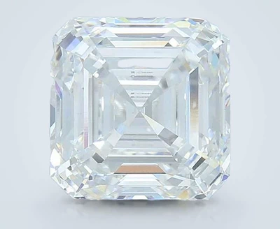 10.45ct E VS1 Rare Carat Ideal Cut Asscher Lab Grown Diamond