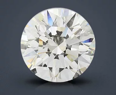 3.32ct K VS2 Rare Carat Ideal Cut Round Diamond