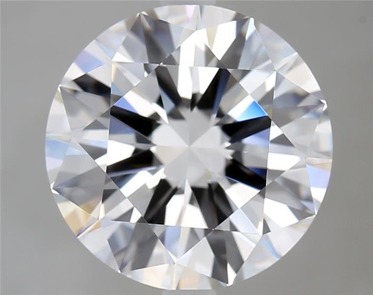 5.02ct D VVS1 Excellent Cut Round Diamond