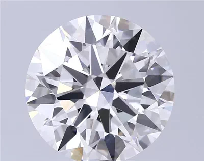 7.02ct D VVS2 Rare Carat Ideal Cut Round Lab Grown Diamond