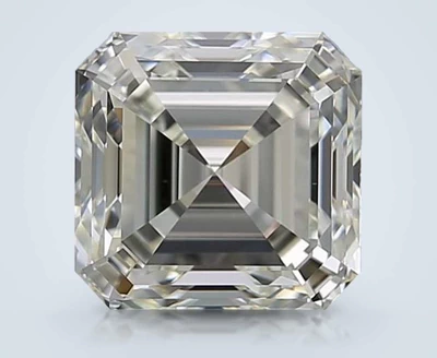 3.01ct J VS1 Very Good Cut Asscher Diamond