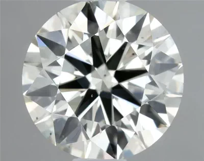 0.65ct K SI1 Rare Carat Ideal Cut Round Diamond