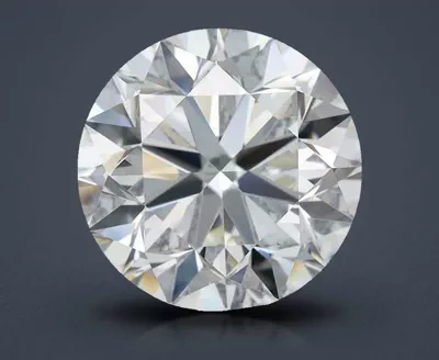 2.37ct K VVS2 Rare Carat Ideal Cut Round Diamond