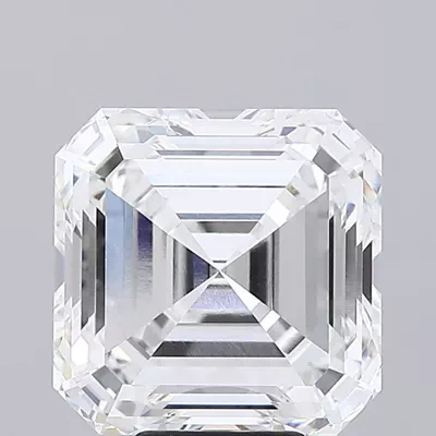8.01ct F VVS2 Very Good Cut Asscher Lab Grown Diamond