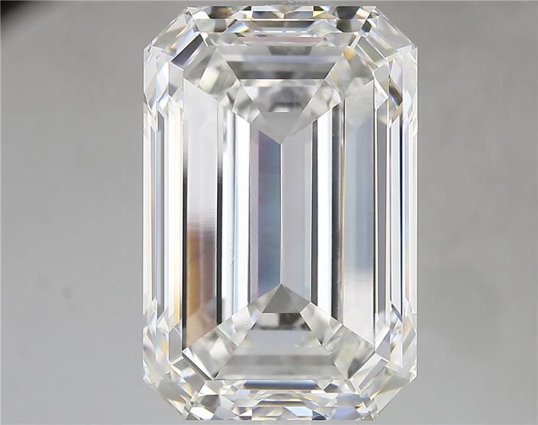 16.32ct F VVS2 Excellent Cut Emerald Lab Grown Diamond