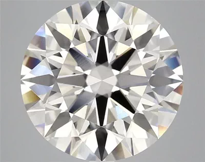 6.42ct I VVS1 Rare Carat Ideal Cut Round Diamond