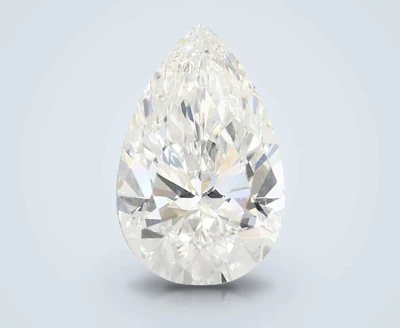 4.07ct F VS1 Rare Carat Ideal Cut Pear Lab Grown Diamond
