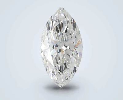 3.08ct F VVS2 Rare Carat Ideal Cut Marquise Lab Grown Diamond