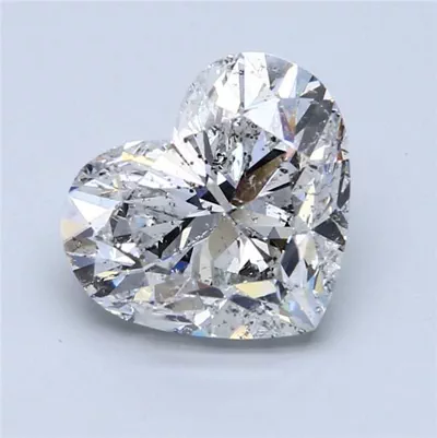 4.64ct D SI2 Rare Carat Ideal Cut Heart Diamond