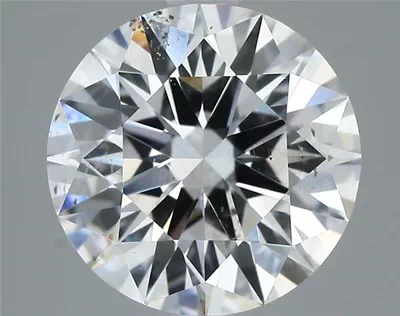 2.02ct E SI2 Rare Carat Ideal Cut Round Diamond