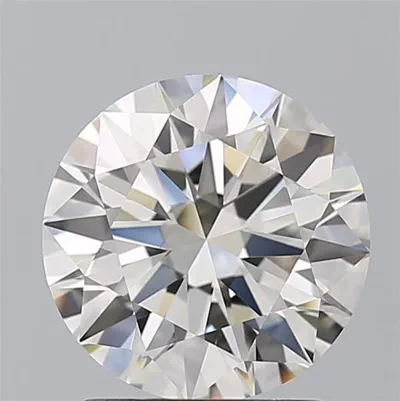 2.01ct K VVS1 Rare Carat Ideal Cut Round Diamond