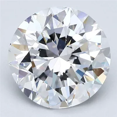 3.01ct D VS1 Good Cut Round Diamond