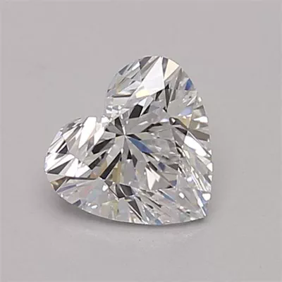 0.55ct D IF Rare Carat Ideal Cut Heart Lab Grown Diamond