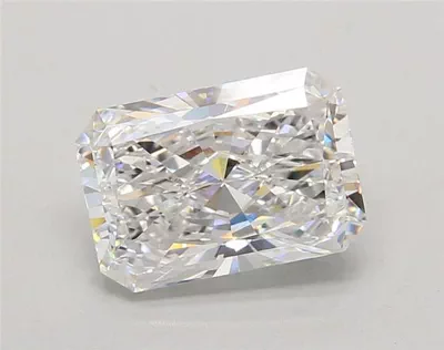 3.05ct D VS1 Rare Carat Ideal Cut Radiant Lab Grown Diamond