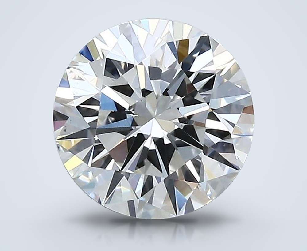 1.56ct J VS2 Rare Carat Ideal Cut Round Diamond