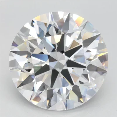 5.03ct D FL Rare Carat Ideal Cut Round Lab Grown Diamond