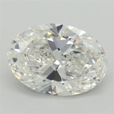 7.05ct E VS2 Rare Carat Ideal Cut Oval Lab Grown Diamond
