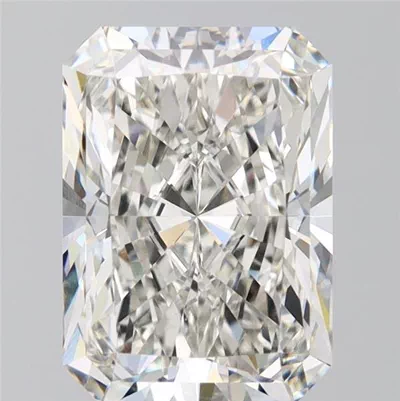 3.85ct H VS1 Rare Carat Ideal Cut Radiant Lab Grown Diamond