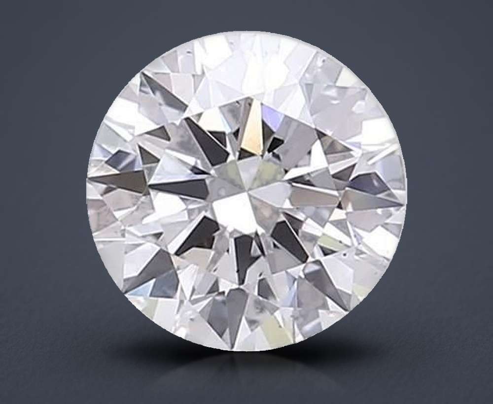 1.50ct D VS2 Excellent Cut Round Lab Grown Diamond