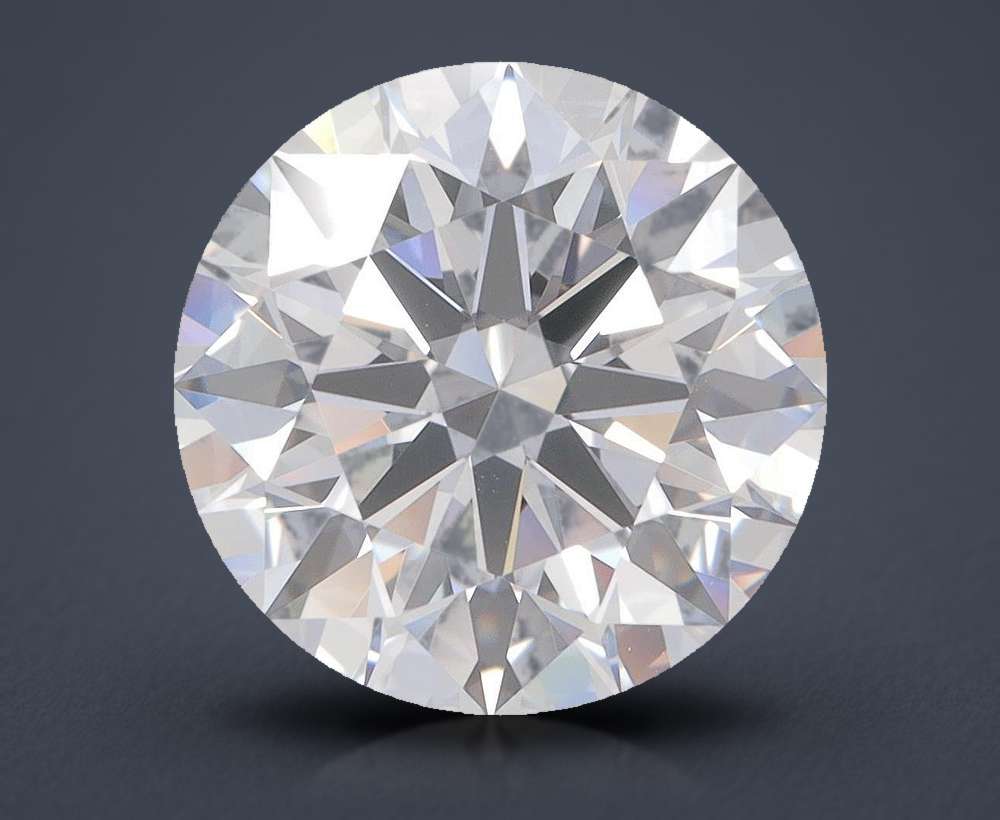 5.31ct D VVS2 Rare Carat Ideal Cut Round Lab Grown Diamond