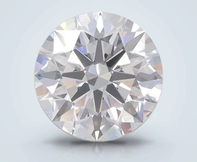 5.31ct D VVS2 Rare Carat Ideal Cut Round Lab Grown Diamond