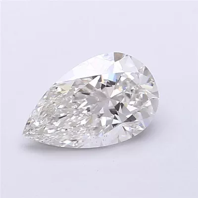 1.09ct F VS2 Rare Carat Ideal Cut Pear Lab Grown Diamond