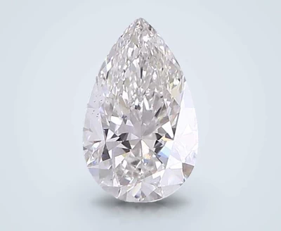 1.09ct F VS2 Rare Carat Ideal Cut Pear Lab Grown Diamond