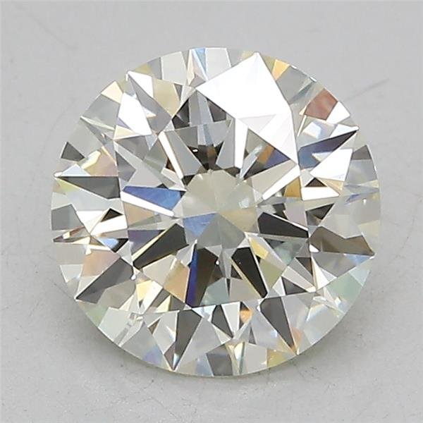 2.09ct J VS1 Rare Carat Ideal Cut Round Lab Grown Diamond