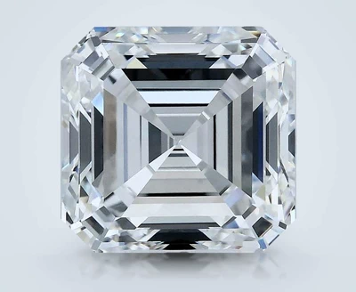 6.10ct E VVS2 Rare Carat Ideal Cut Asscher Lab Grown Diamond