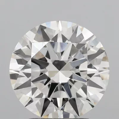 2.56ct H VVS2 Rare Carat Ideal Cut Round Lab Grown Diamond
