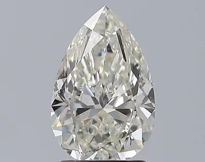1.70ct K SI2 Rare Carat Ideal Cut Pear Diamond