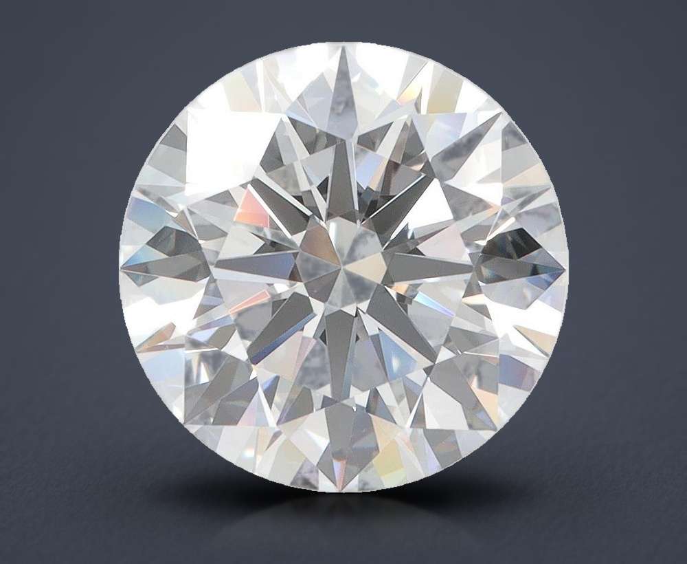 4.04ct D FL Rare Carat Ideal Cut Round Lab Grown Diamond