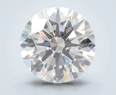 4.04ct D FL Rare Carat Ideal Cut Round Lab Grown Diamond
