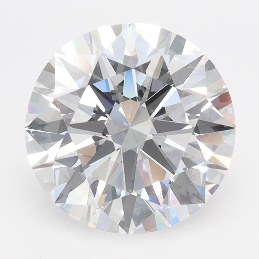 3.38ct D IF Rare Carat Ideal Cut Round Lab Grown Diamond
